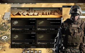 Desert Operations - Screenshot Převezmi velení nad armádou