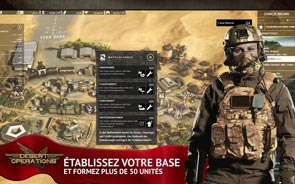 Desert Operations - Screenshot construisez votre base