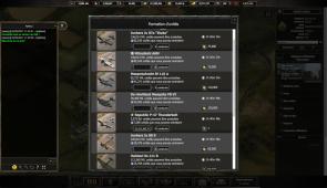 Wargame1942  - Screenshot: votre  armée